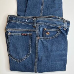 Vintage 80’s NATCHEZ  High Waisted Mom Jeans Blue Denim-Women Sz 9-Inseam 32”